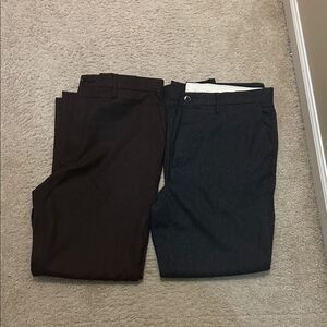 Untuckit soft wool men pants lot of 2